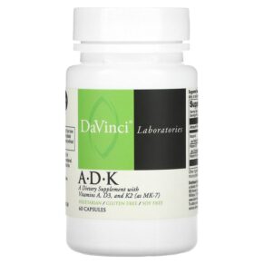 DaVinci Laboratories of Vermont A-D-K 60 viên 026664001023