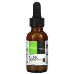 DaVinci Laboratories of Vermont Liposomal A.D.K Mint 1 fl oz (30 ml) 026664014955