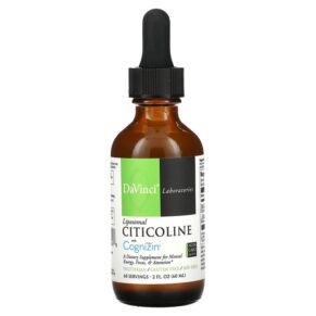 DaVinci Laboratories of Vermont Liposomal Citicoline + Cognizin 2 fl oz (60 ml) 026664014948