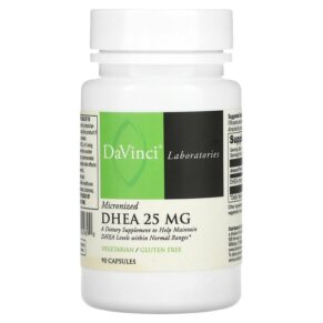 DaVinci Laboratories of Vermont Micronized DHEA 25 mg 90 viên 026664249890