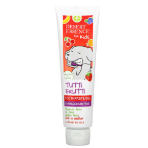 Desert Essence Kids Toothpaste Gel Tutti Frutti 4.7 oz (133 g) 718334334486