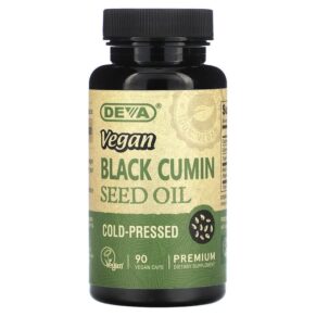 Deva Vegan Black Cumin Seed Oil 90 viên 895634000447