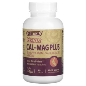 Deva Vegan Cal-Mag Plus 90 viên 895634000034