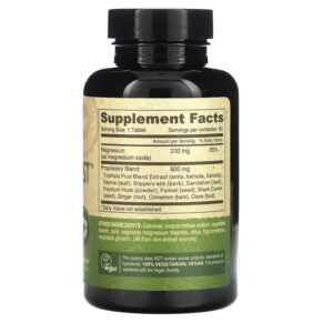 Deva Vegan Colon Assist 600 mg 90 Tablets 895634000164
