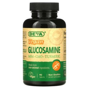 Deva Vegan Glucosamine MSM - CMO - Turmeric 90 viên 895634000065