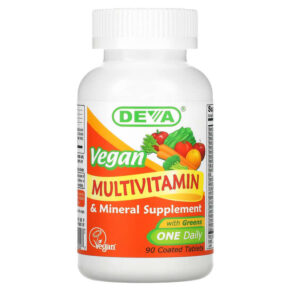 Deva Vegan Multivitamin & Mineral Supplement One Daily 90 viên 895634000027