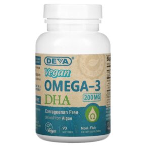 Deva Vegan Omega-3 DHA 200 mg 90 viên 895634000232