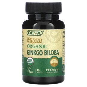 Deva Vegan Organic Ginkgo Biloba 90 viên 895634000140