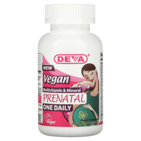 Deva Vegan Prenatal Multivitamin & Mineral One Daily 90 viên 895634000096