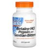 Doctor's Best Betaine HCI Pepsin & Gentian Bitters 120 viên 753950001633
