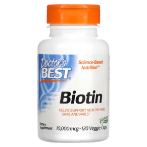 Doctor's Best Biotin 10.000 mcg 120 viên 753950003736