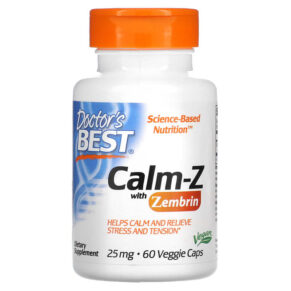 Doctor's Best Calm-Z + Zembrin 25 mg 60 viên 753950004566