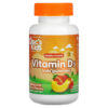 Doctor's Best Doc's Kids Vitamin D3 All Natural Fruit 25 mcg (1.000 IU) 60 Natural Fruit Pectin viên 753950005464