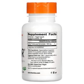 Doctor's Best EpiCor 500 mg 60 Veggie Caps 3 Doctor's Best EpiCor 500 mg 60 Veggie Caps 753950001770