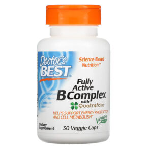 Doctor's Best Fully Active B Complex + Quatrefolic 30 viên 753950002999