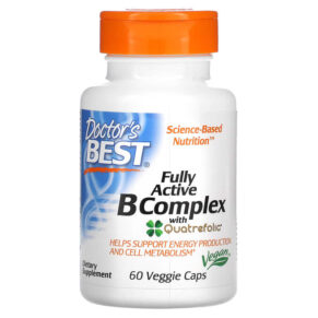 Doctor's Best Fully Active B Complex + Quatrefolic 60 viên 753950005013