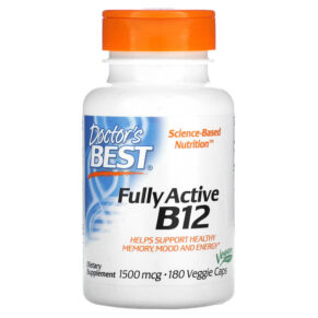 Doctor's Best Fully Active B12 1.500 mcg 180 viên 753950005167