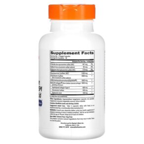 Doctor's Best Glucosamine Chondroitin MSM + Hyaluronic Acid 150 Veggie Caps 753950002715