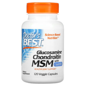 Doctor's Best Glucosamine Chondroitin MSM + OptiMSM 120 viên 753950000803