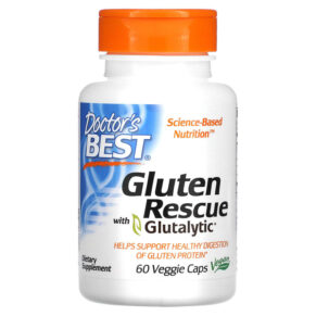 Doctor's Best Gluten Rescue + Glutalytic 60 viên 753950004016