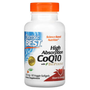 Doctor's Best High Absorption CoQ10 + BioPerine 300 mg 90 viên 753950005273