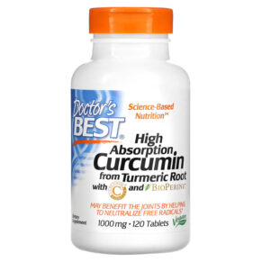 Doctor's Best High Absorption Curcumin 1.000 mg 120 viên 753950001954