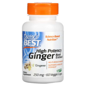Doctor's Best High Potency Ginger Root Extract 250 mg 60 viên 753950005693