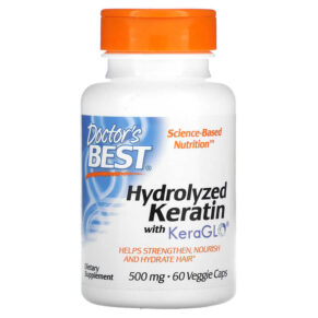 Doctor's Best Hydrolyzed Keratin 500 mg 60 viên 753950005457
