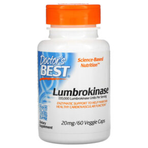 Doctor's Best Lumbrokinase 20 mg 60 viên 753950001817