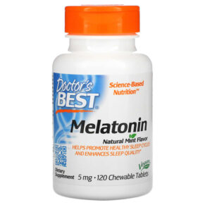 Doctor's Best Melatonin Natural Mint 5 mg 120 viên 753950004078