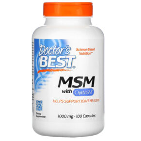 Doctor's Best MSM + OptiMSM 1.000 mg 180 viên 753950000643