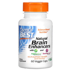 Doctor's Best Natural Brain Enhancers + AlphaSize & SerinAid 60 viên 753950002142