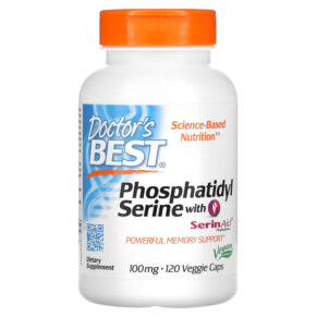 Doctor's Best Phosphatidyl Serine + SerinAid 100 mg 120 viên 753950002203
