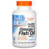 Doctor's Best Purified & Clear Omega 3 Fish Oil + Goldenomega 1.000 mg 120 Marine viên 753950004788