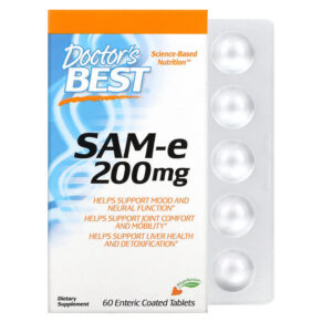 Doctor's Best SAMe (Disulfate Tosylate) 200 mg 60 viên 753950002067