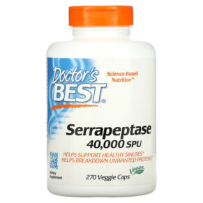 Doctor's Best Serrapeptase 270 viên 753950001909