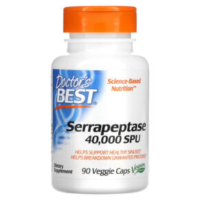 Doctor's Best Serrapeptase 40.000 SPU 90 viên 753950001497