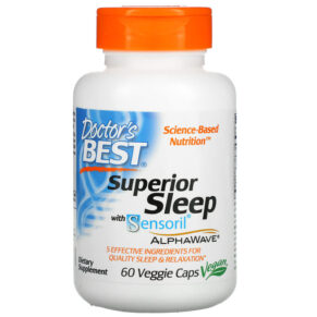 Doctor's Best Superior Sleep + Sensoril AlphaWave 60 viên 753950005204