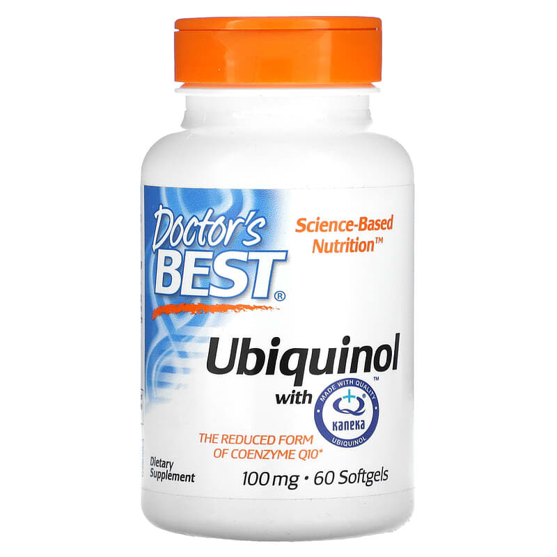 Doctor's Best Ubiquinol with Kaneka Q+ 100 mg 60 Softgels 1 Doctor's Best Ubiquinol + Kaneka Q+ 100 mg 60 viên 753950002050