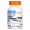 Doctor's Best Vegan DHA from Algae + Life's DHA 200 mg 60 viên 753950002968