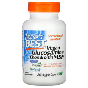 Doctor's Best Vegan Glucosamine Chondroitin MSM 120 viên 753950005006