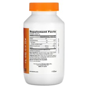 Doctor's Best Vitamin C Gummies Orange Bliss 125 mg 120 Gummies 753950005105