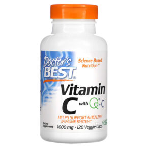 Doctor's Best Vitamin C + Q-C 1.000 mg 120 viên 753950002579