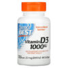 Doctor's Best Vitamin D3 25 mcg (1.000 IU) 180 viên 753950002098