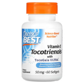 Doctor's Best Vitamin E Tocotrienols + TocoGaia Ultra 50 mg 60 viên 753950002166