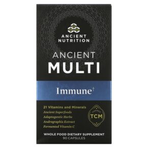 Dr. Axe/Ancient Nutrition Ancient Multi Immune 90 viên 816401023285