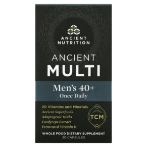 Dr. Axe/Ancient Nutrition Ancient Multi Men's 40+ Once Daily 30 viên 816401023704