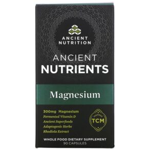 Dr. Axe/Ancient Nutrition Ancient Nutrients Magnesium 100 mg 90 viên 816401023360