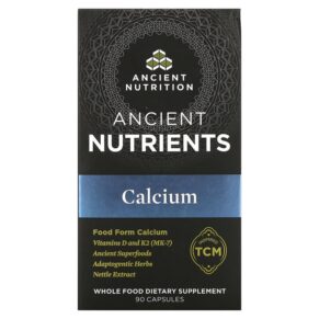 Dr. Axe/Ancient Nutrition Calcium 90 viên 816401023315