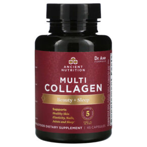 Dr. Axe/Ancient Nutrition Multi Collagen Beauty + Sleep 45 viên 816401025173